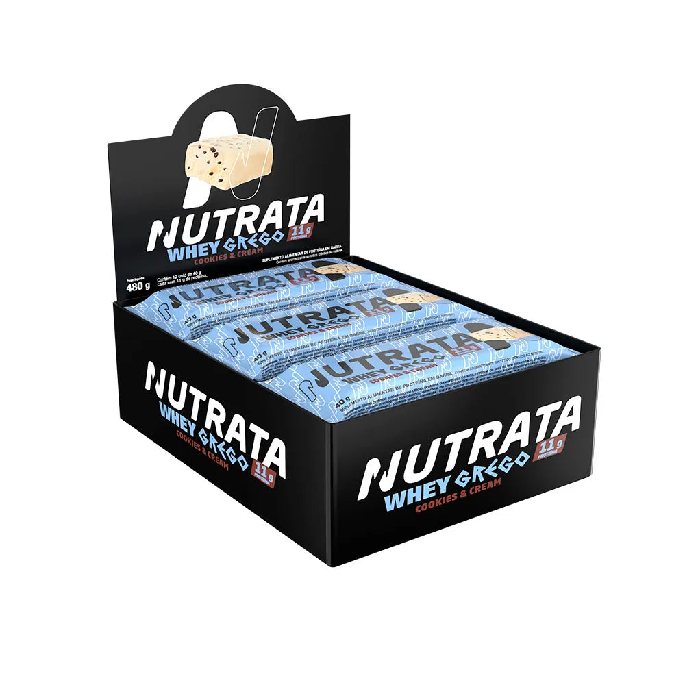 WHEY GREGO 40G DISPLAY C/ 12 BARRAS
