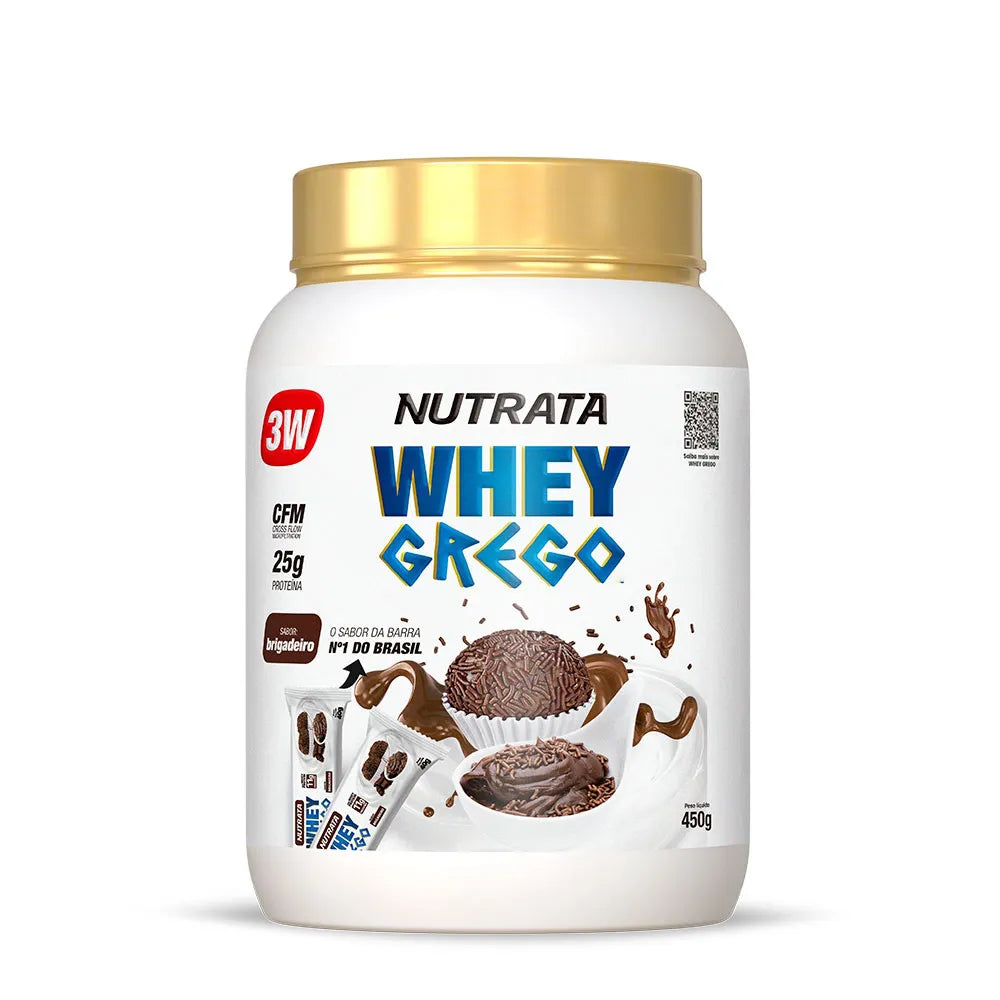 Whey Grego 3W 450g - Iogurte Natural