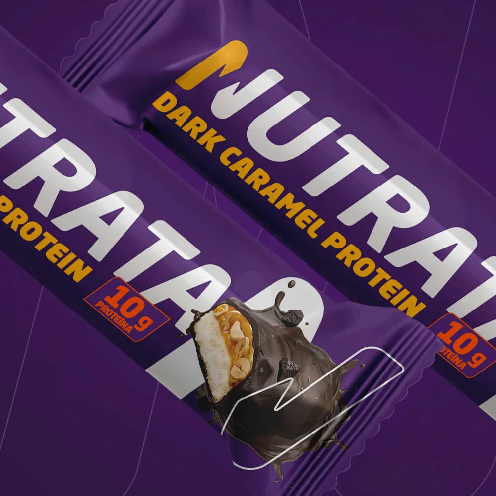 Dark Caramel Protein 45g display c/ 12 barras - Dark Caramel