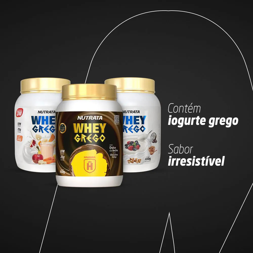 Whey Grego 3W 450g - Iogurte Natural