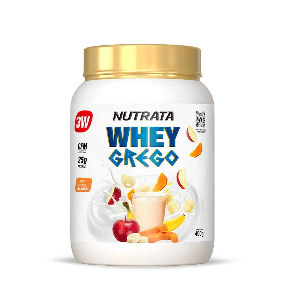 Whey Grego 3W 450g - Iogurte Natural