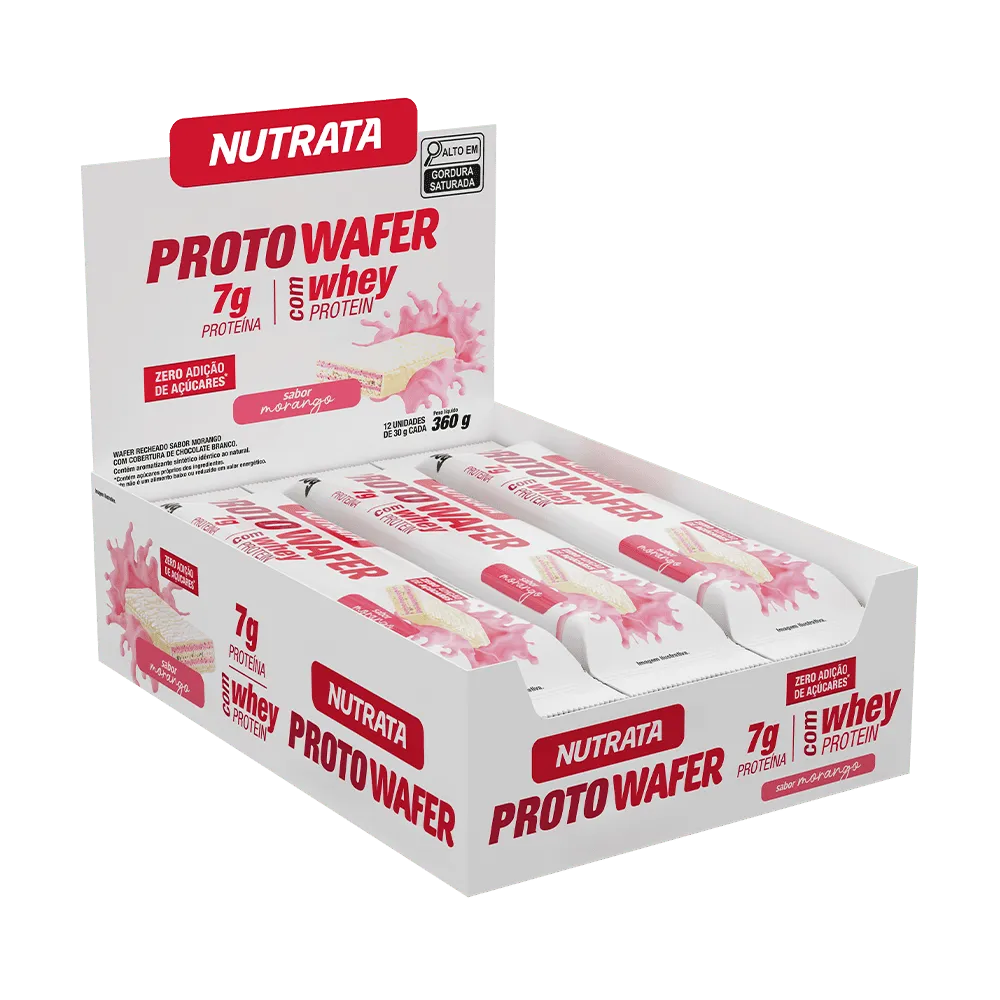Proto Wafer 30g display c/ 12 wafers