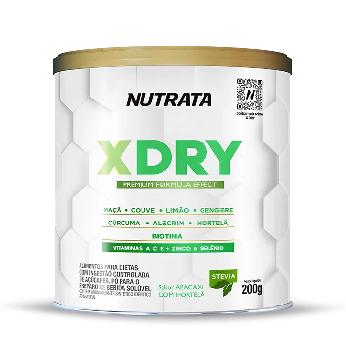 X Dry 200g - Abacaxi com Hortelã