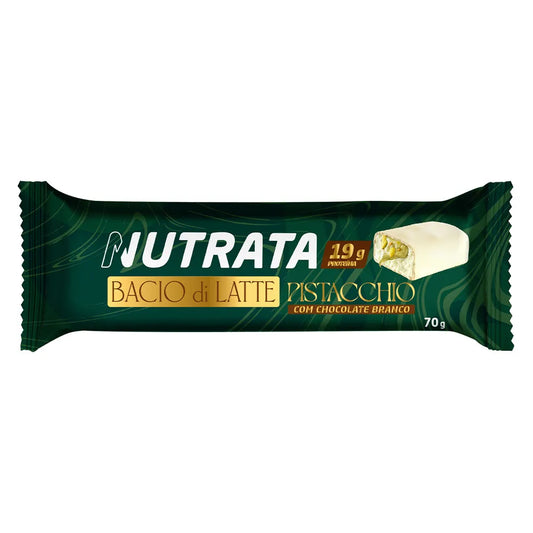Latte 70g display com 9 barras - Sabor Pistache com Chocolate Branco