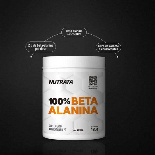 100% Beta Alanina - 120g