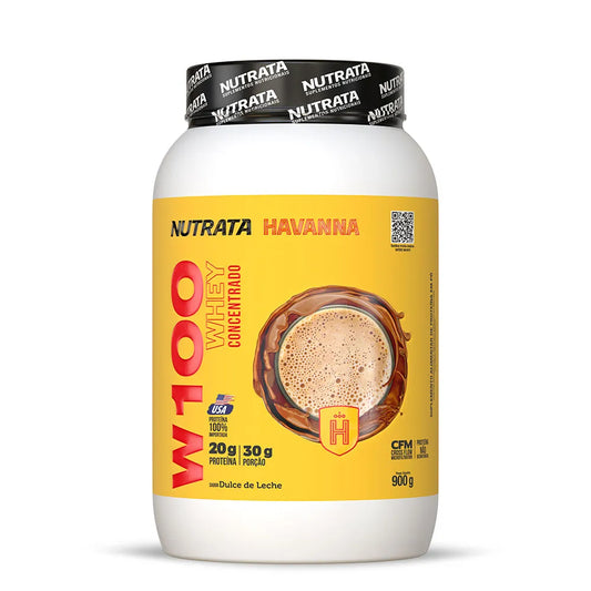 W100 Whey Concentrado Havanna 900g - Dulce de Leche
