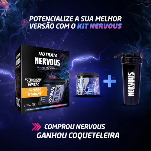 Kit Nervous sabor - Maça Verde